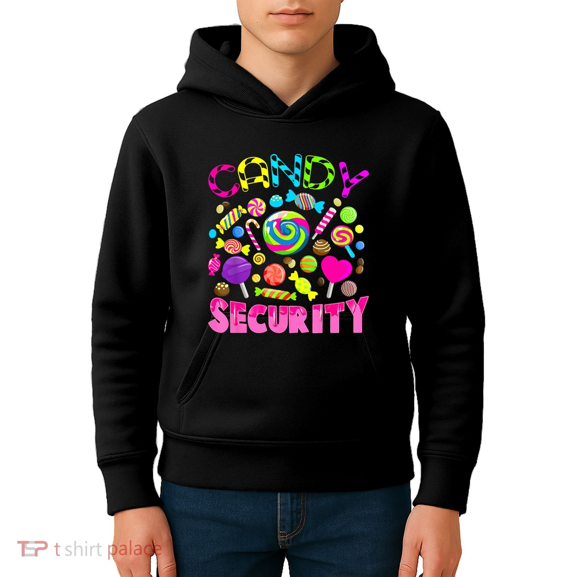 Candy Security Candyland Costume Teens Adult Kids Hoodie