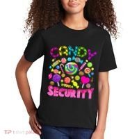 Candy Security Candyland Costume Teens Adult Kids T-Shirt thumb 2