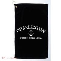 Charleston South Carolina  Sc Sea Town Golf Towel thumb 0