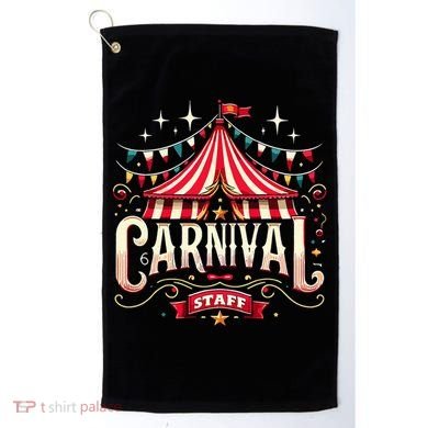 Carnival Staff Circus Matching Golf Towel