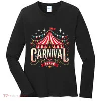 Carnival Staff Circus Matching Women's Long Sleeve Shirt thumb 0
