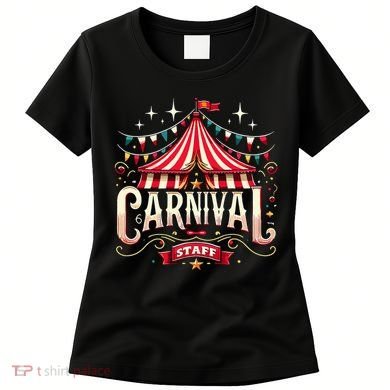 Carnival Staff Circus Matching Women's T-Shirt