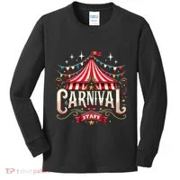 Carnival Staff Circus Matching Kids Long Sleeve Shirt thumb 0