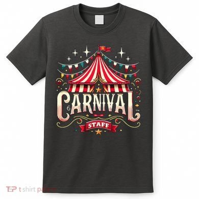 Carnival Staff Circus Matching T-Shirt
