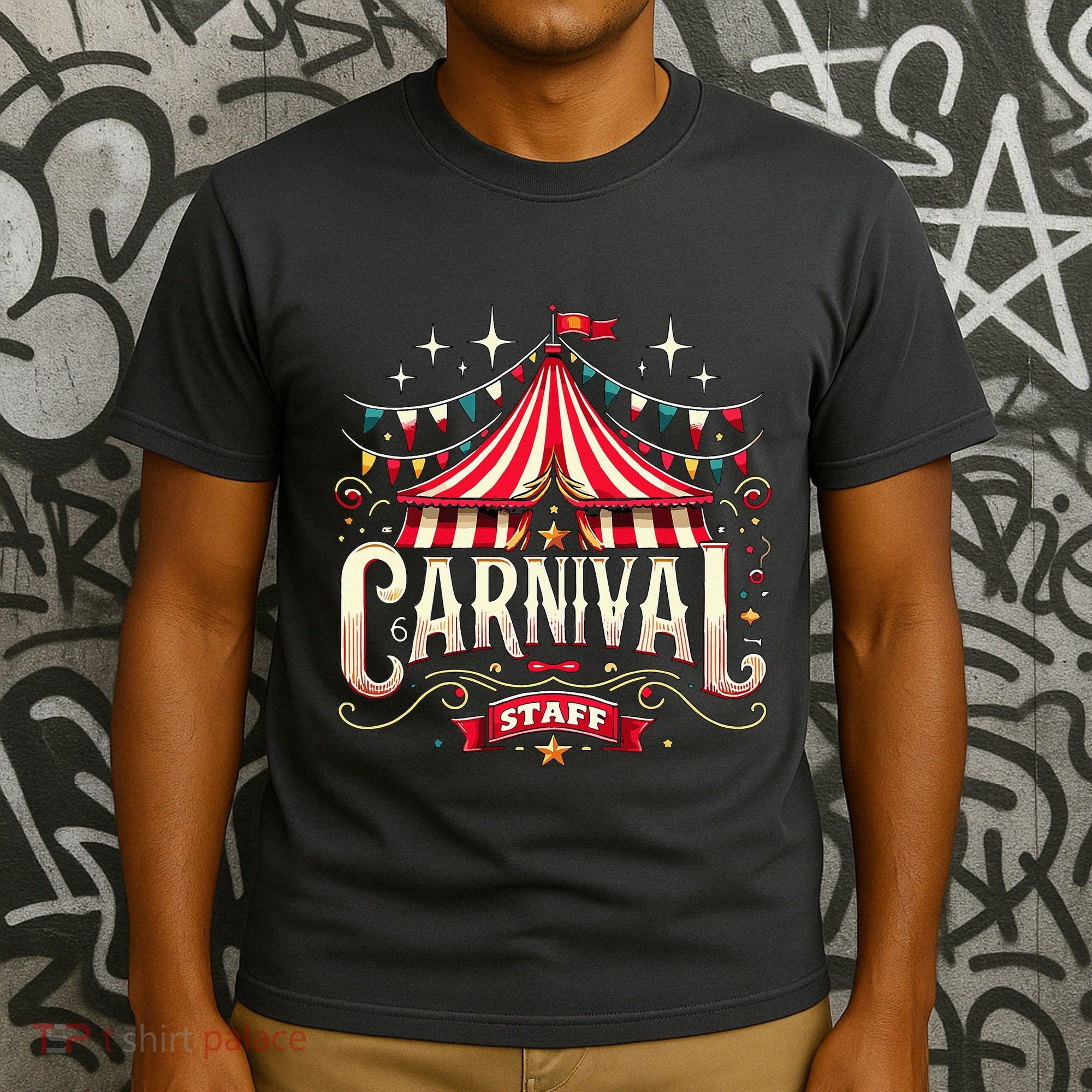 Carnival Staff Circus Matching T-Shirt