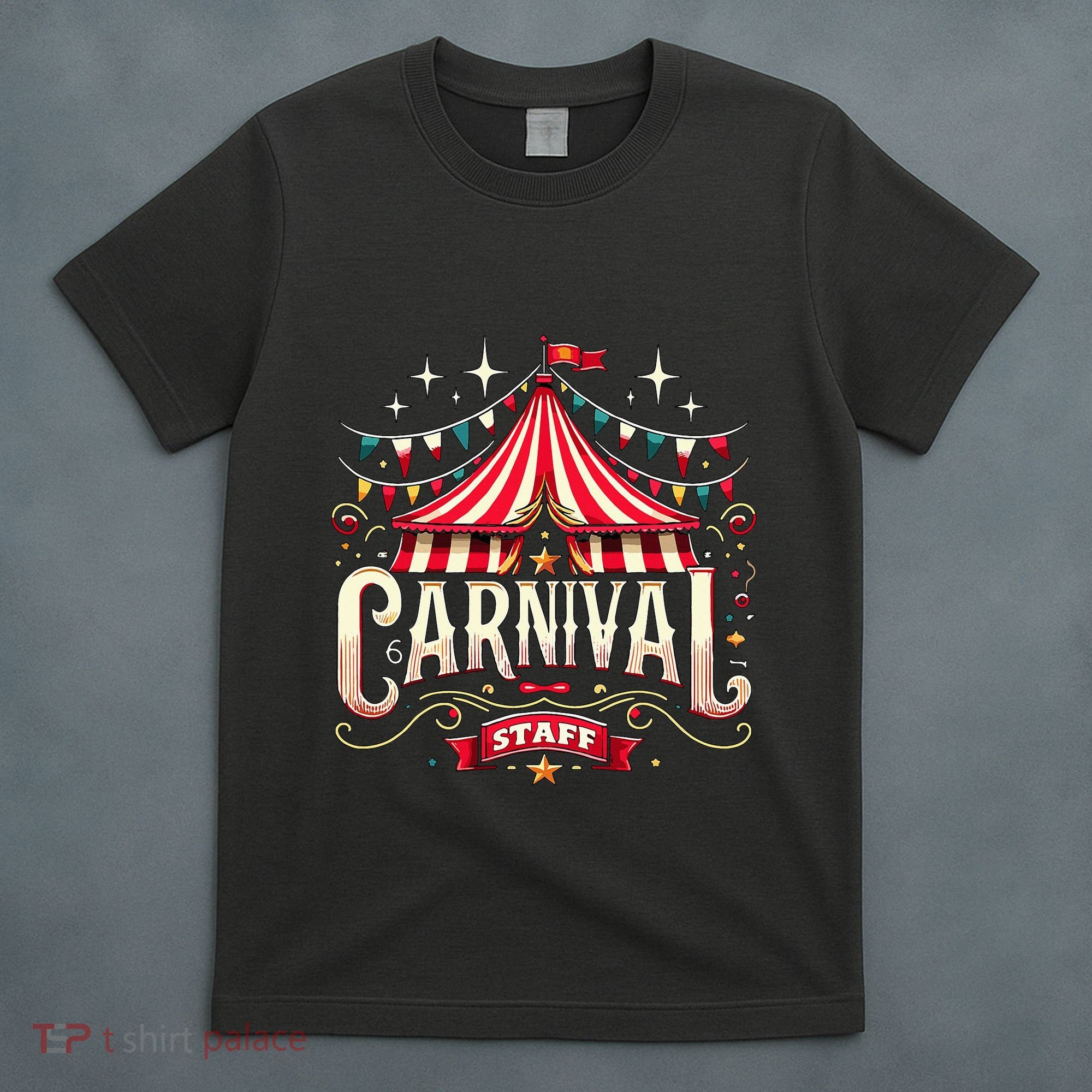 Carnival Staff Circus Matching T-Shirt