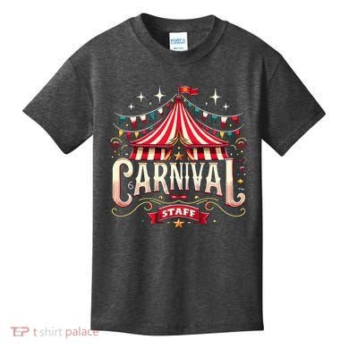 Carnival Staff Circus Matching Kids T-Shirt
