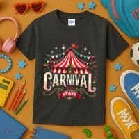 Carnival Staff Circus Matching Kids T-Shirt thumb 3