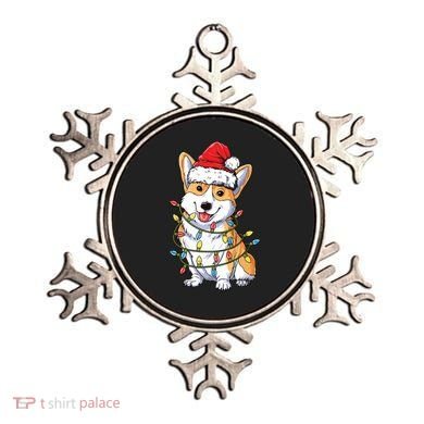 Corgi Santa Christmas Tree Lights Xmas Ornament
