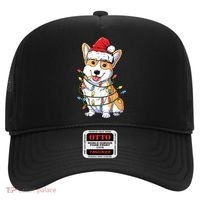 Corgi Santa Christmas Tree Lights Xmas Hat thumb 0