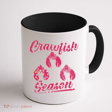 Crawfish Season Crayfish Cook Boil Lobster Gift Coffee Mug back