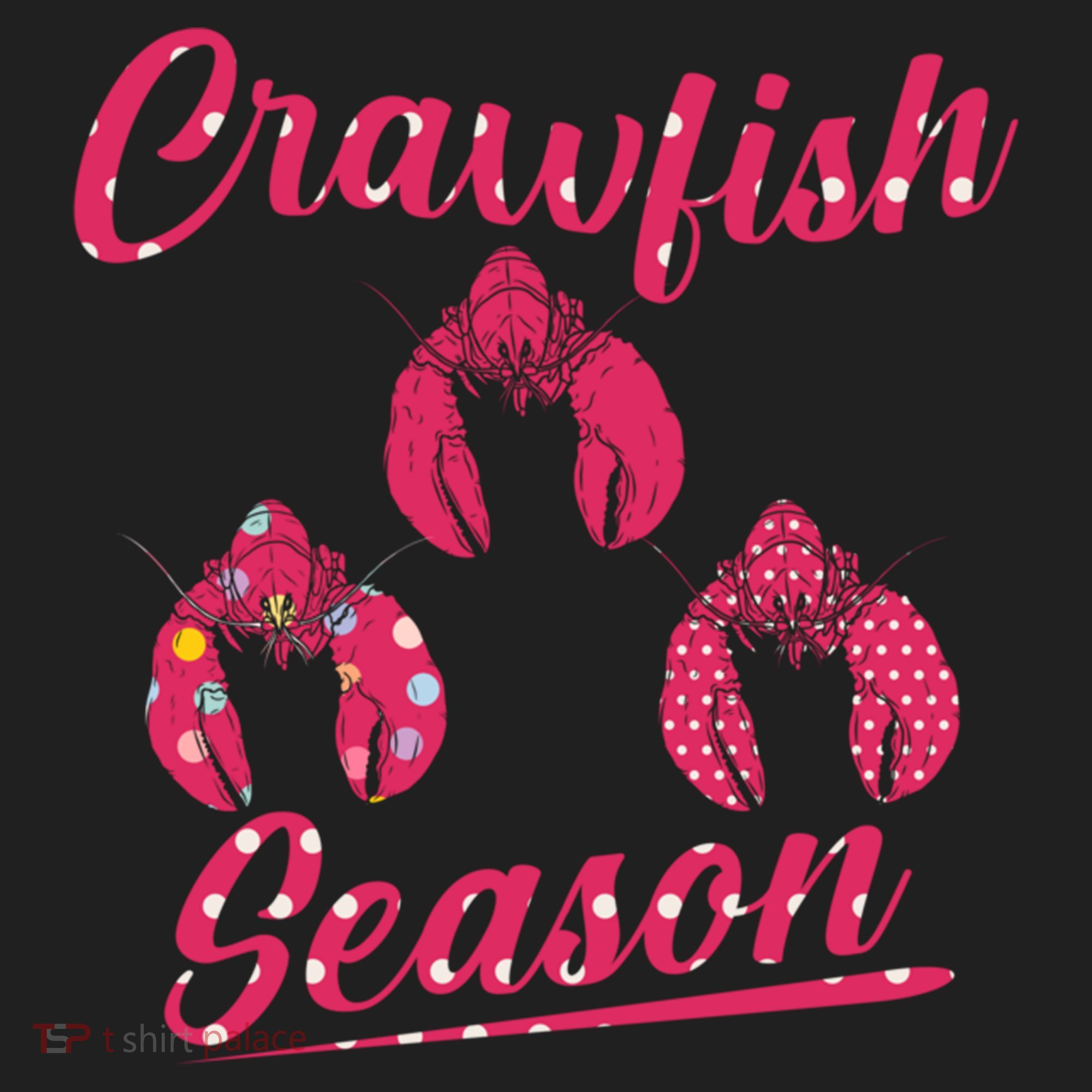 Crawfish Season Crayfish Cook Boil Lobster Gift Golf Towel