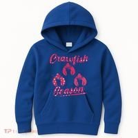 Crawfish Season Crayfish Cook Boil Lobster Gift Kids Hoodie thumb 0