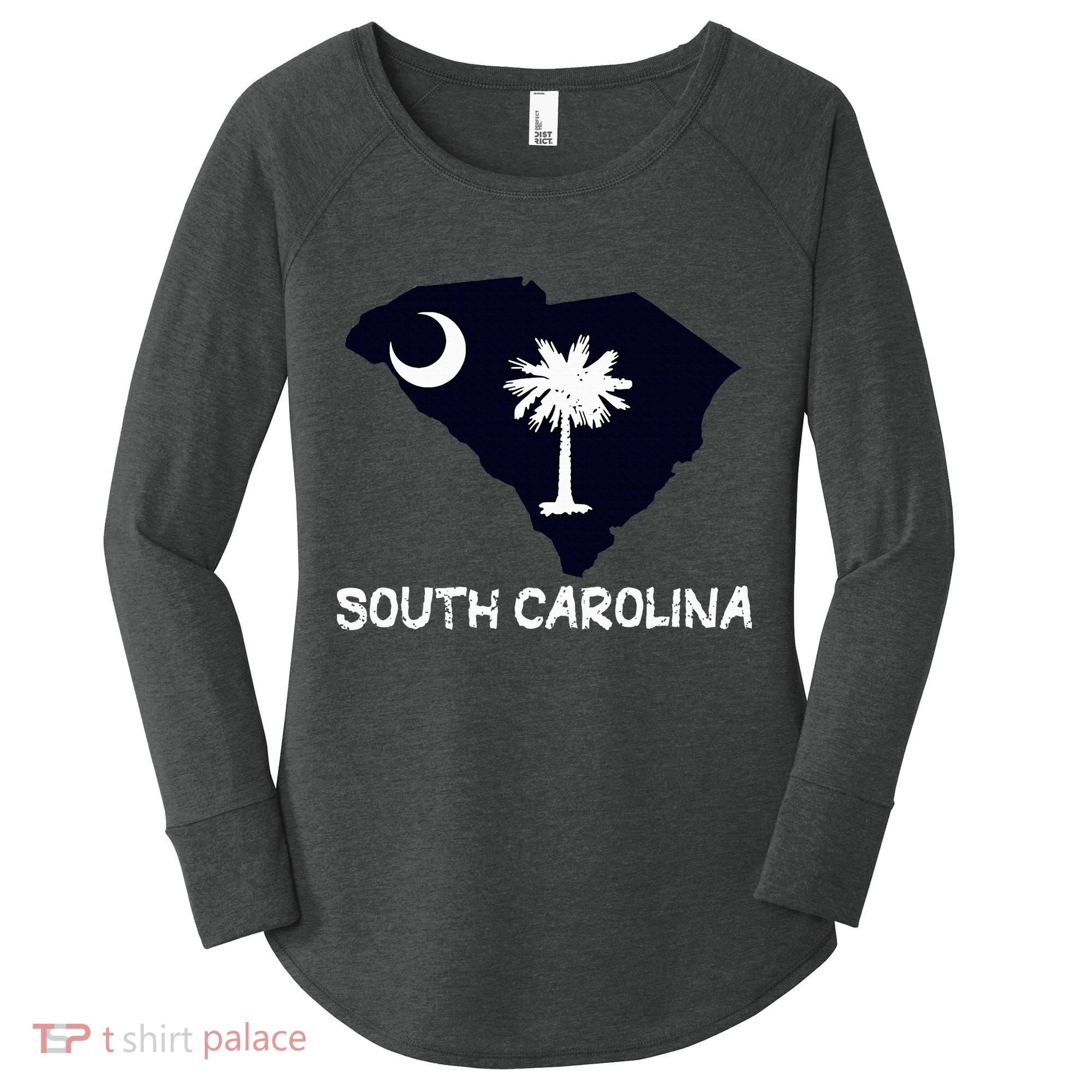 Cool South Carolina State Women's Perfect Tri Tunic Long Sleeve Shirt
