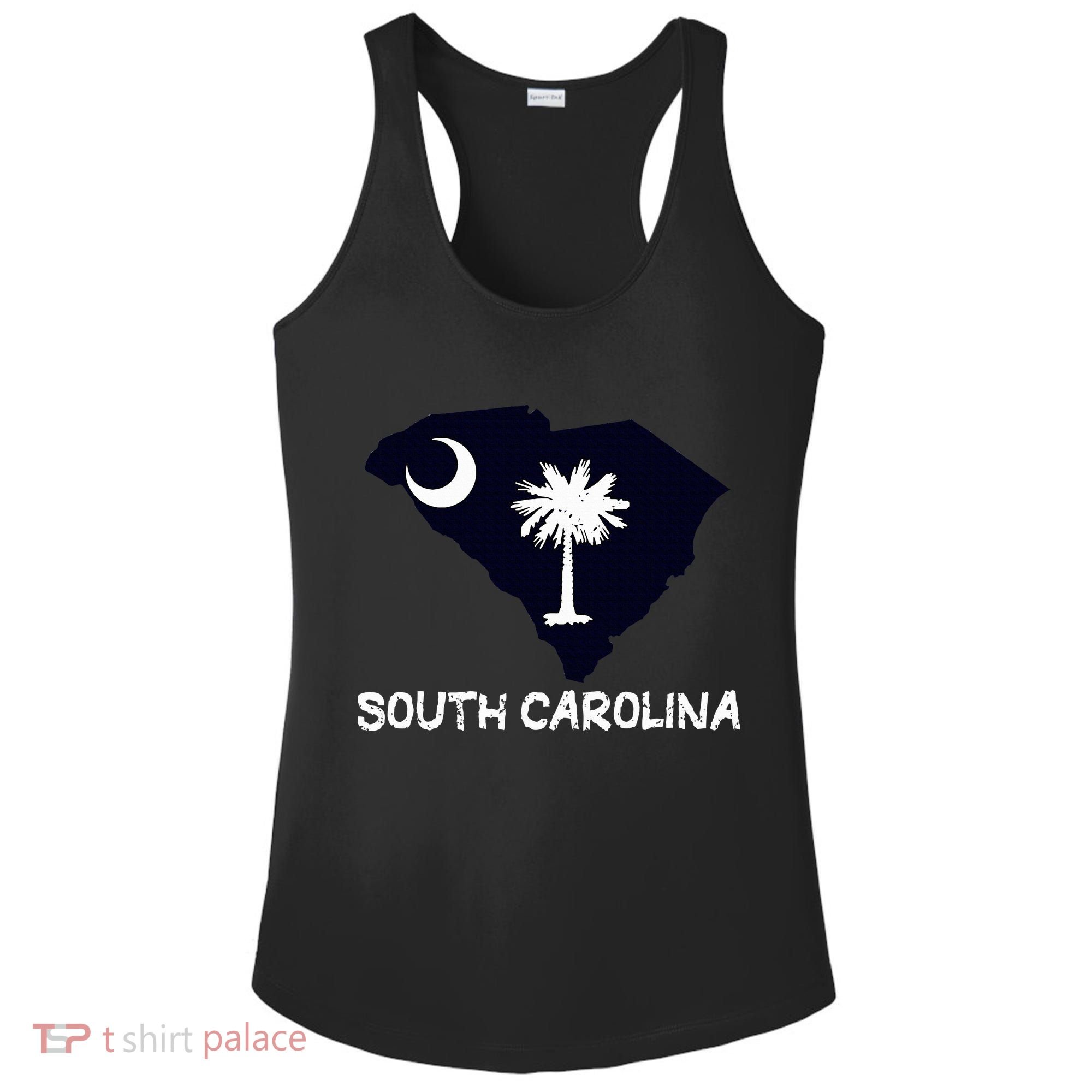 Cool South Carolina State Ladies PosiCharge Competitor Racerback Tank