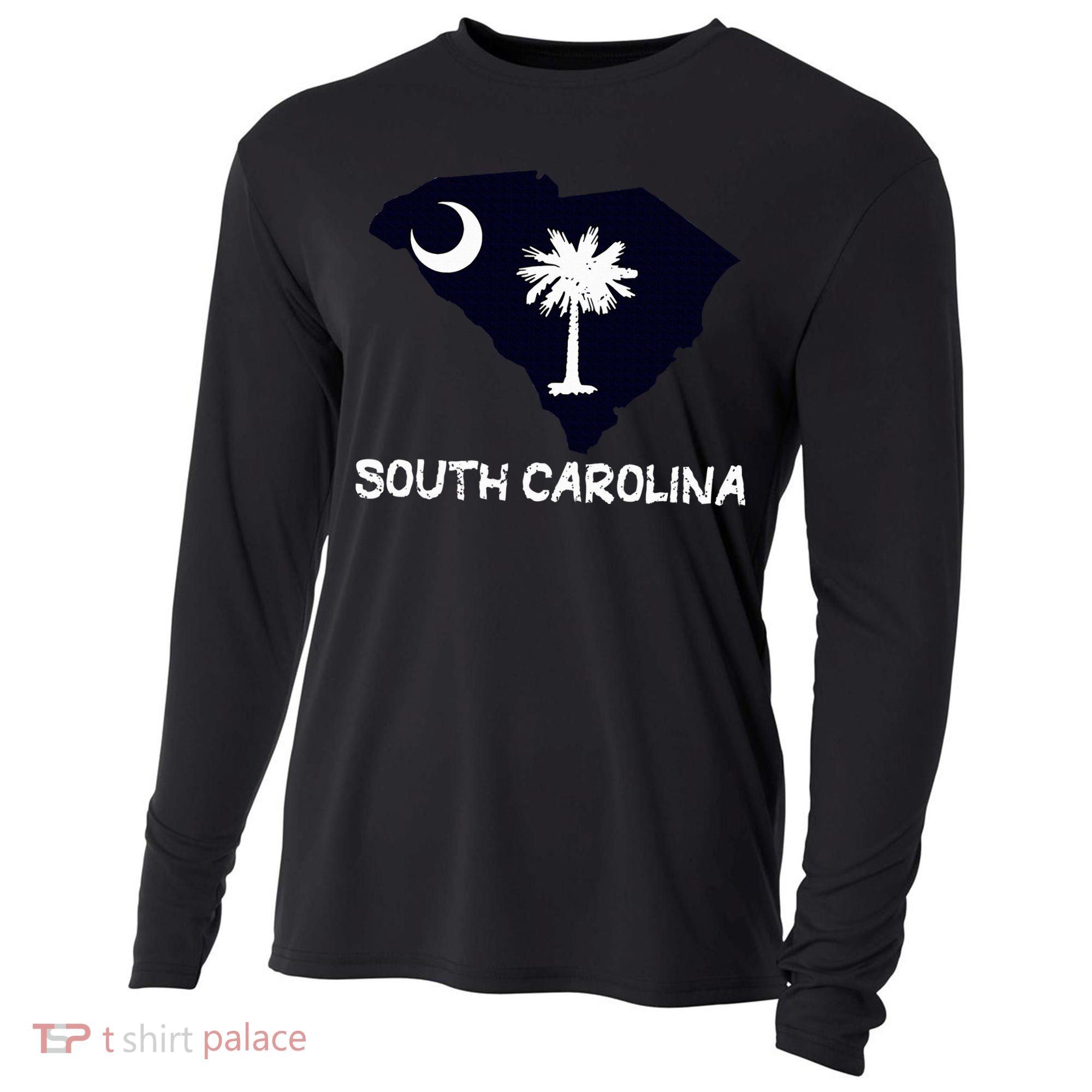 Cool South Carolina State Cooling Performance Long Sleeve Crew