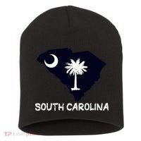 Cool South Carolina State Short Acrylic Beanie thumb 0