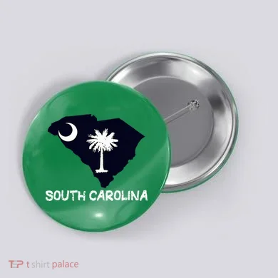 Cool South Carolina State Button