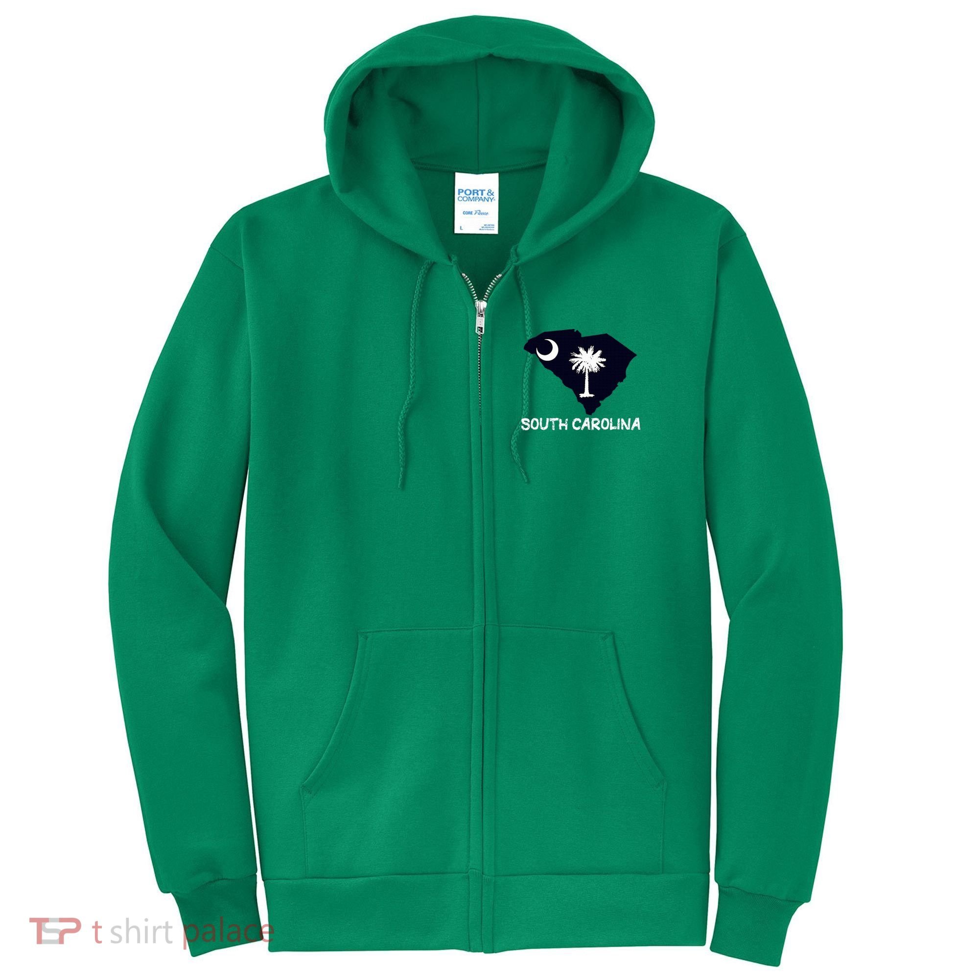 Cool South Carolina State Full Zip Hoodie