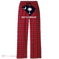 Cool South Carolina State Women's Flannel Plaid Pajama Pants thumb 0
