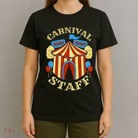 Carnival Staff Circus Event Security Ringmaster Lover Gift T-Shirt thumb 4