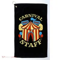 Carnival Staff Circus Event Security Ringmaster Lover Gift Golf Towel thumb 0