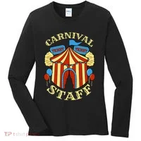 Carnival Staff Circus Event Security Ringmaster Lover Gift Women's Long Sleeve Shirt thumb 0