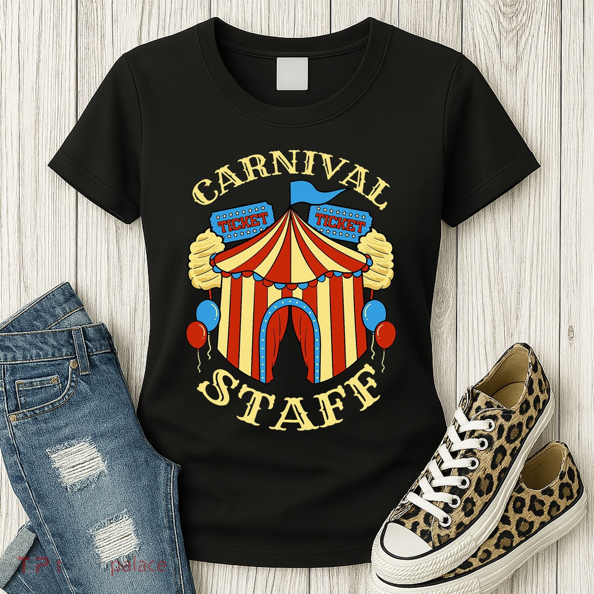 Carnival Staff Circus Event Security Ringmaster Lover Gift Women's T-Shirt