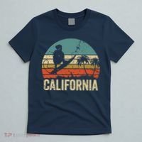 California Surf CA Vintage Retro Men Women Kids Surfer Sunset T-Shirt thumb 5
