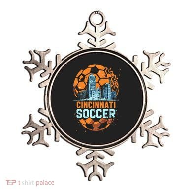 Cincinnati Soccer City Skyline Cool Cincy 513 Ornament