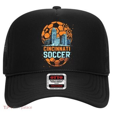 Cincinnati Soccer City Skyline Cool Cincy 513 Hat