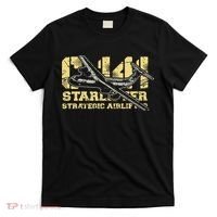 C141 Starlifter C141 Strategic Airlifter Military Aircraft T-Shirt thumb 0