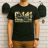 C141 Starlifter C141 Strategic Airlifter Military Aircraft T-Shirt thumb 6
