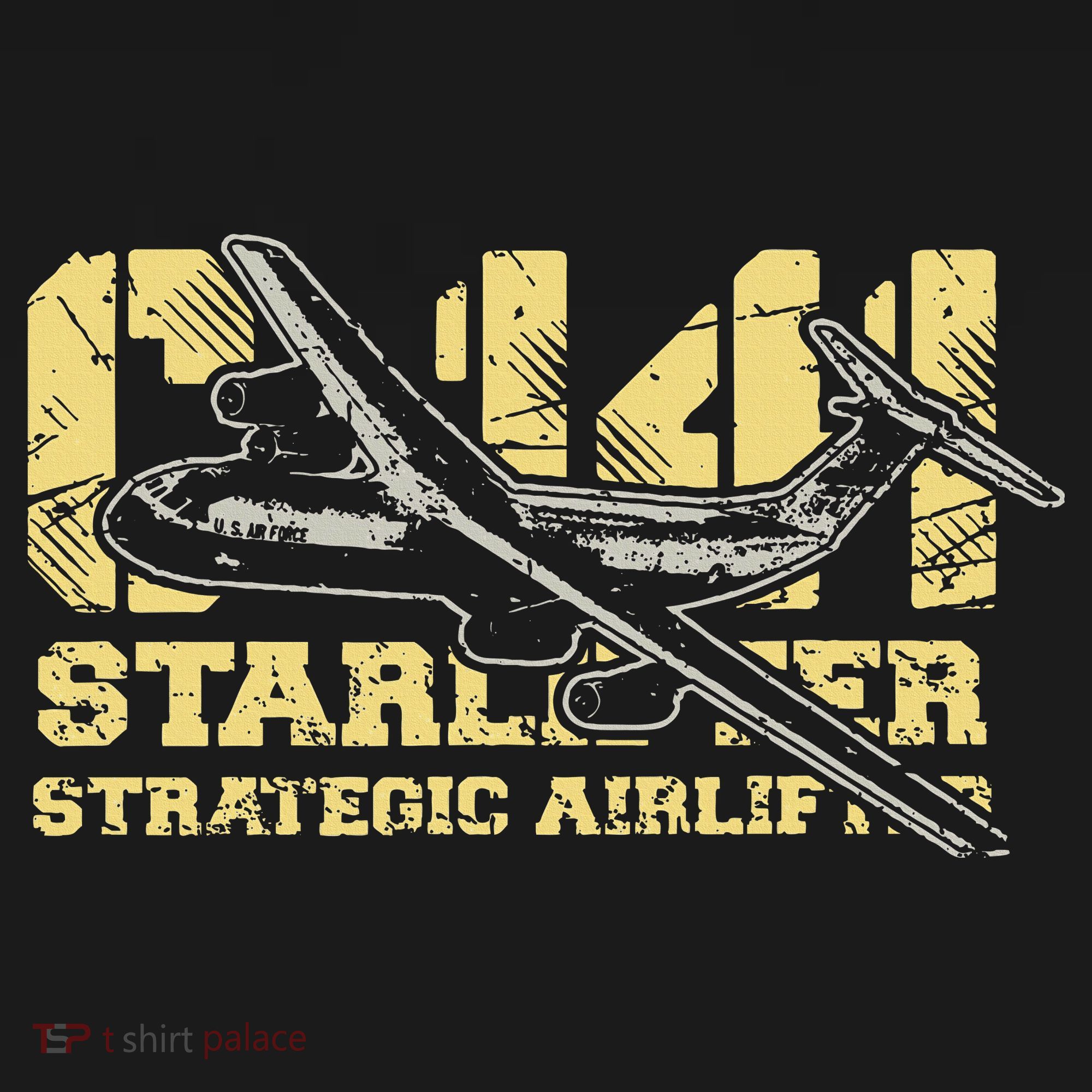 C141 Starlifter C141 Strategic Airlifter Military Aircraft T-Shirt