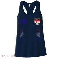 Croatia Soccer Croatian Football Retro 10 Jersey Women's Tank Top thumb 0