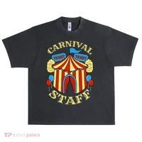 Carnival Staff Circus Event Security Ringmaster Lover Quote Urban Oversized Heavyweight T-Shirt thumb 0