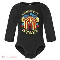Carnival Staff Circus Event Security Ringmaster Lover Quote Baby Long Sleeve Bodysuit thumb 0
