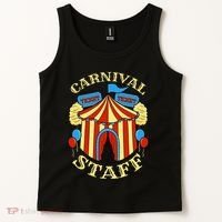 Carnival Staff Circus Event Security Ringmaster Lover Quote Tank Top thumb 2