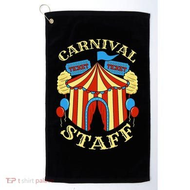 Carnival Staff Circus Event Security Ringmaster Lover Quote Golf Towel