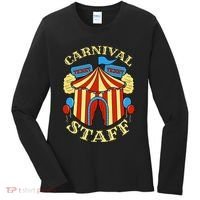Carnival Staff Circus Event Security Ringmaster Lover Quote Women's Long Sleeve Shirt thumb 0
