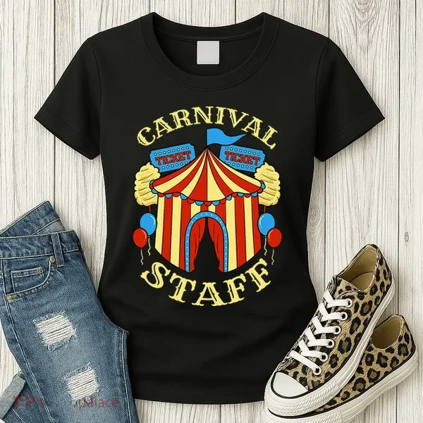 Carnival Staff Circus Event Security Ringmaster Lover Quote Women's T-Shirt