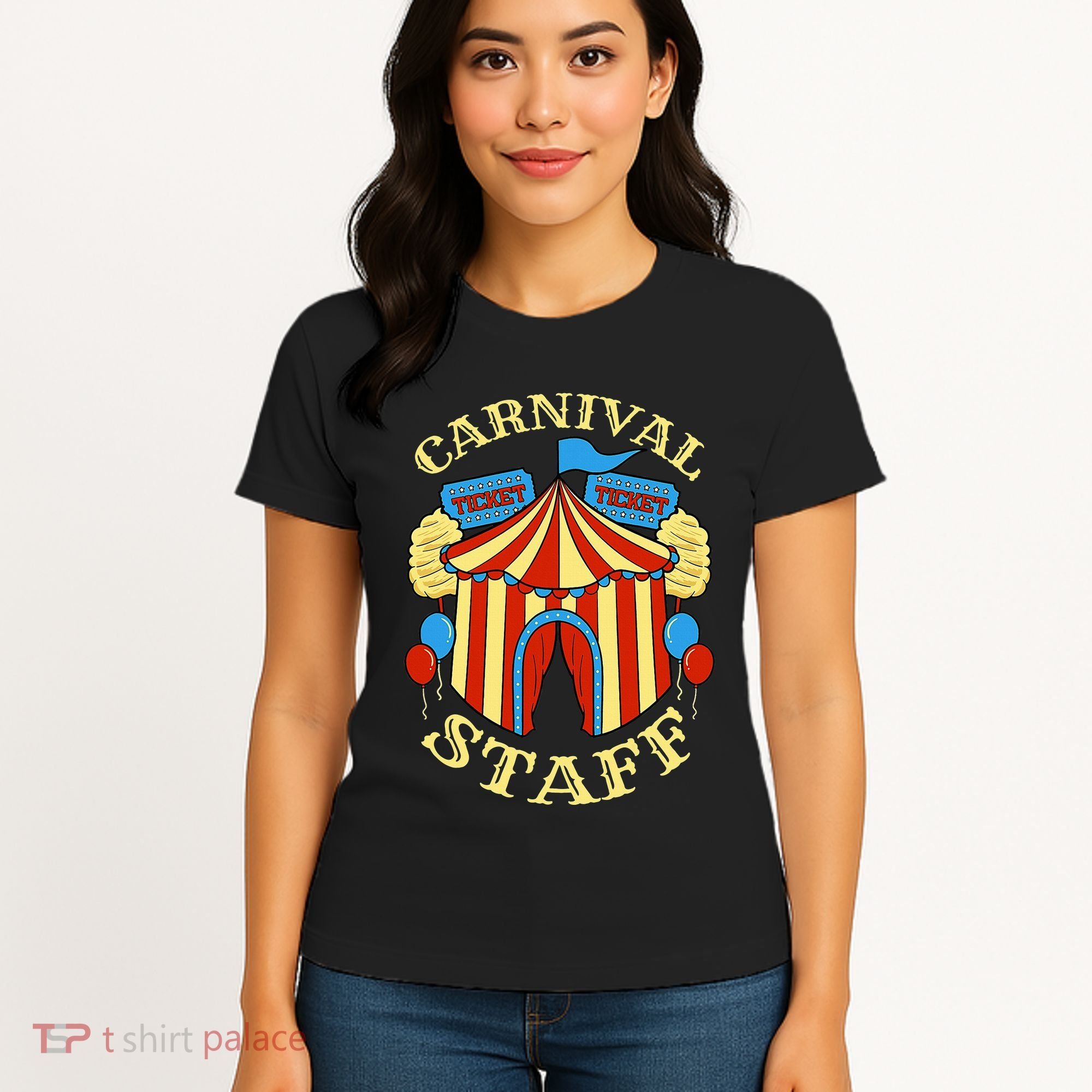 Carnival Staff Circus Event Security Ringmaster Lover Quote Women's T-Shirt