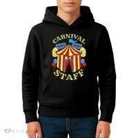 Carnival Staff Circus Event Security Ringmaster Lover Quote Kids Hoodie thumb 4