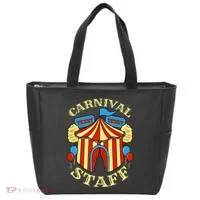 Carnival Staff Circus Event Security Ringmaster Lover Quote Tote Bag thumb 0