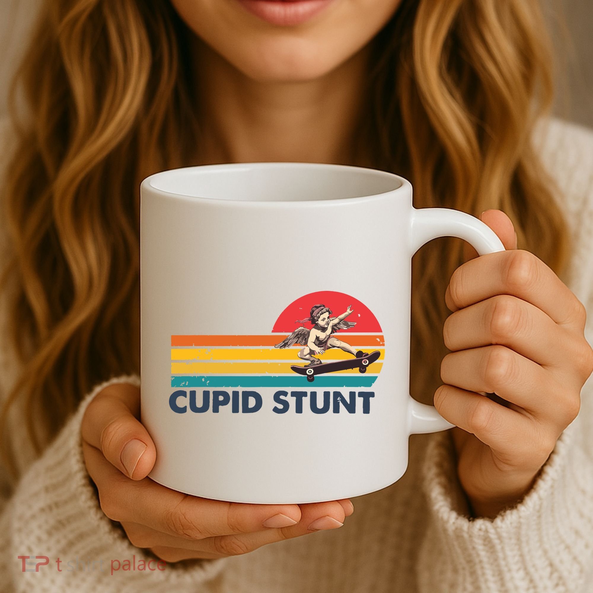 Cupid Stunt Coffee Mug