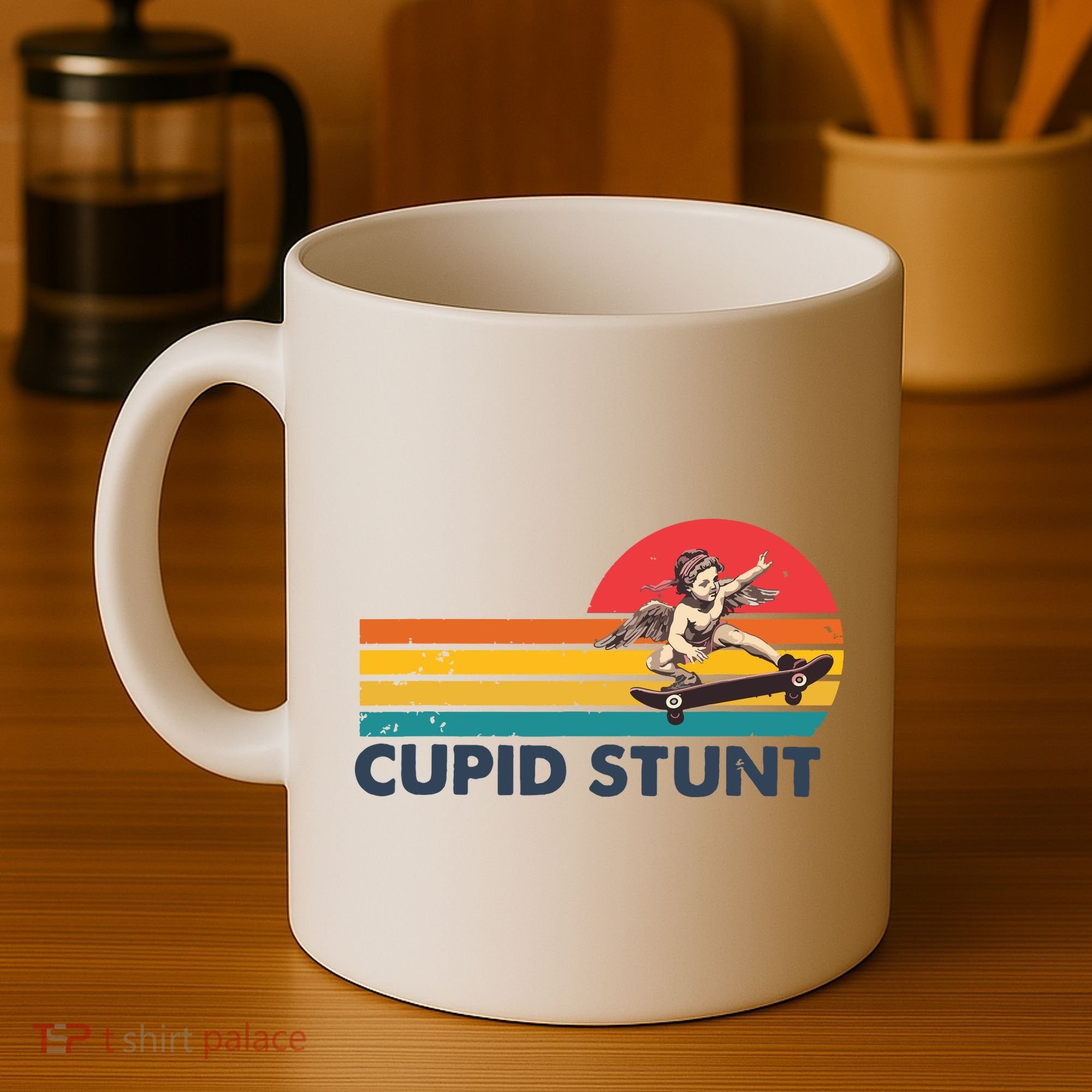 Cupid Stunt Coffee Mug
