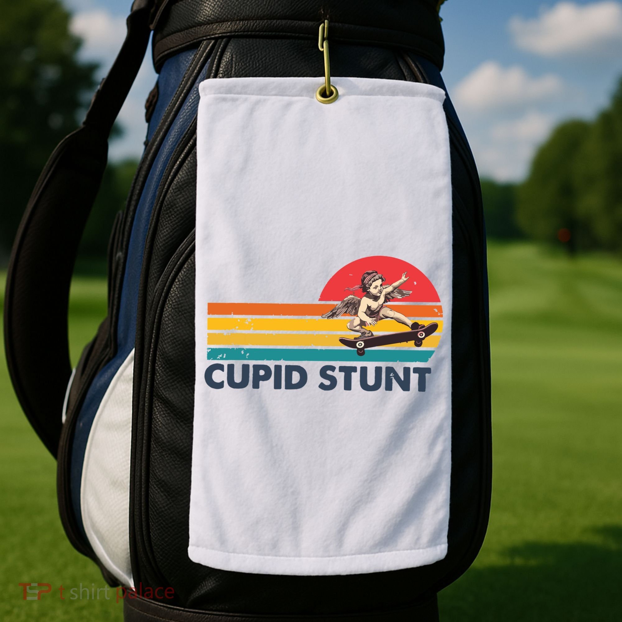 Cupid Stunt Golf Towel