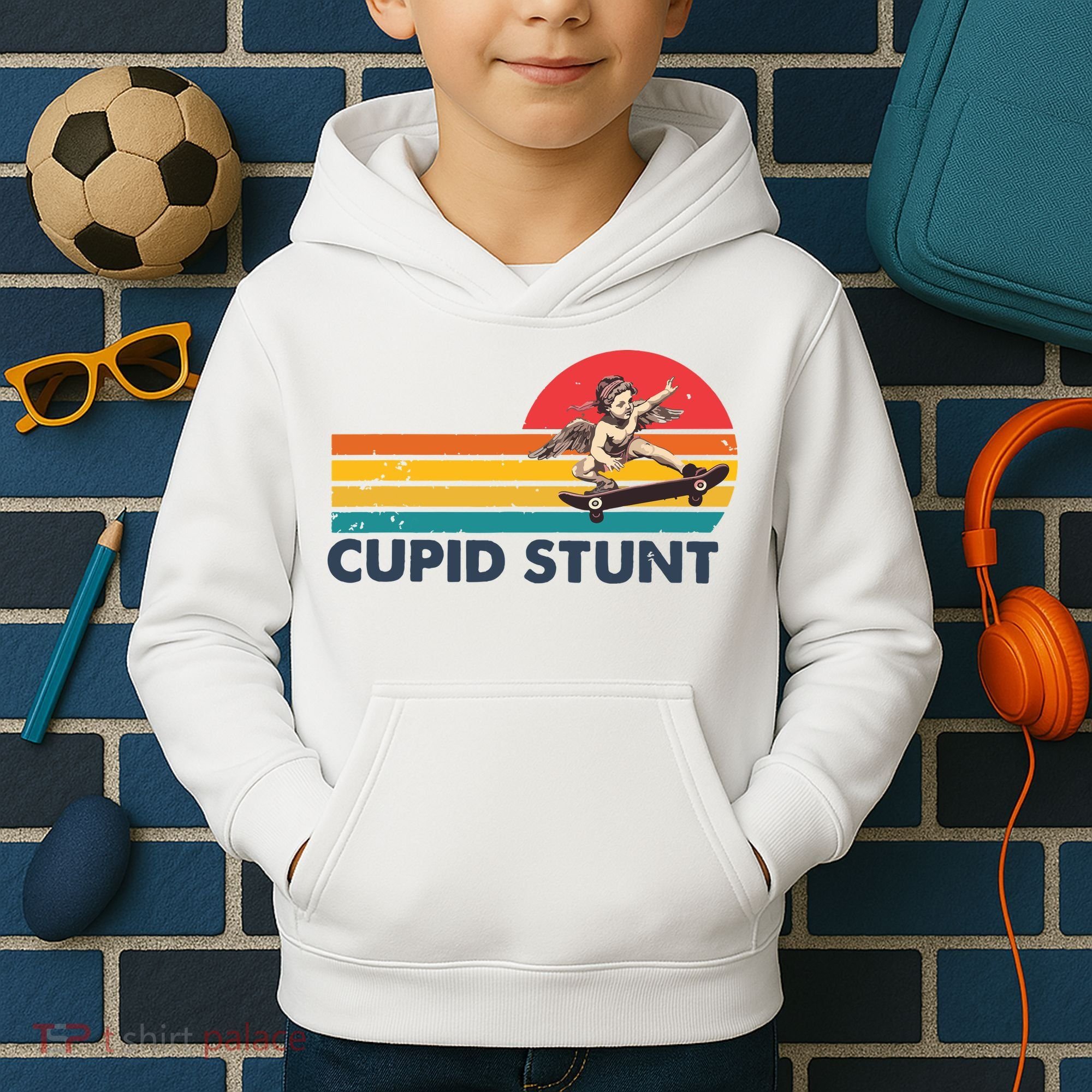 Cupid Stunt Kids Hoodie