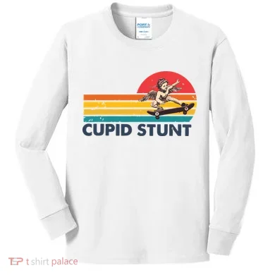 Cupid Stunt Kids Long Sleeve Shirt