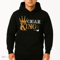 Cigar Smoking Connoisseur Tobacco Cigar King Hoodie thumb 2